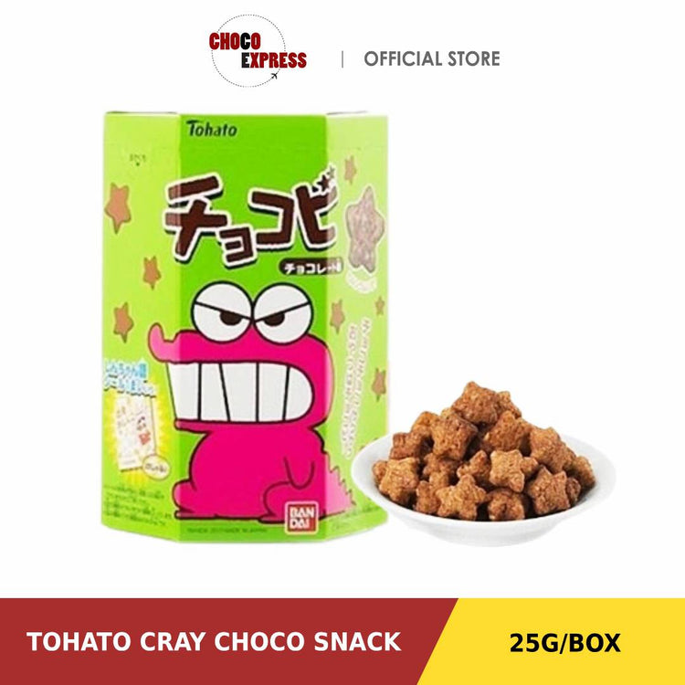 Tohato Cray Choco Snack 25g (Bundle of 6) / Imported from Japan