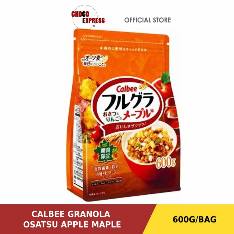 Calbee Granola Osatsu Apple Maple 600g/ Product of Japan (Limited Edition)