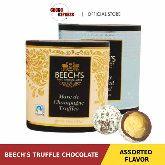 Beech's Truffle Chocolate| Champagne Truffle| Sea Salt Caramel Truffle 140g/ Product of UK