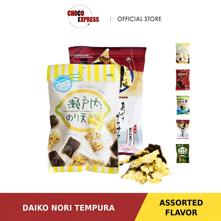 Daiko Nori Tempura Snack Assorted Flavor/ Japan Product