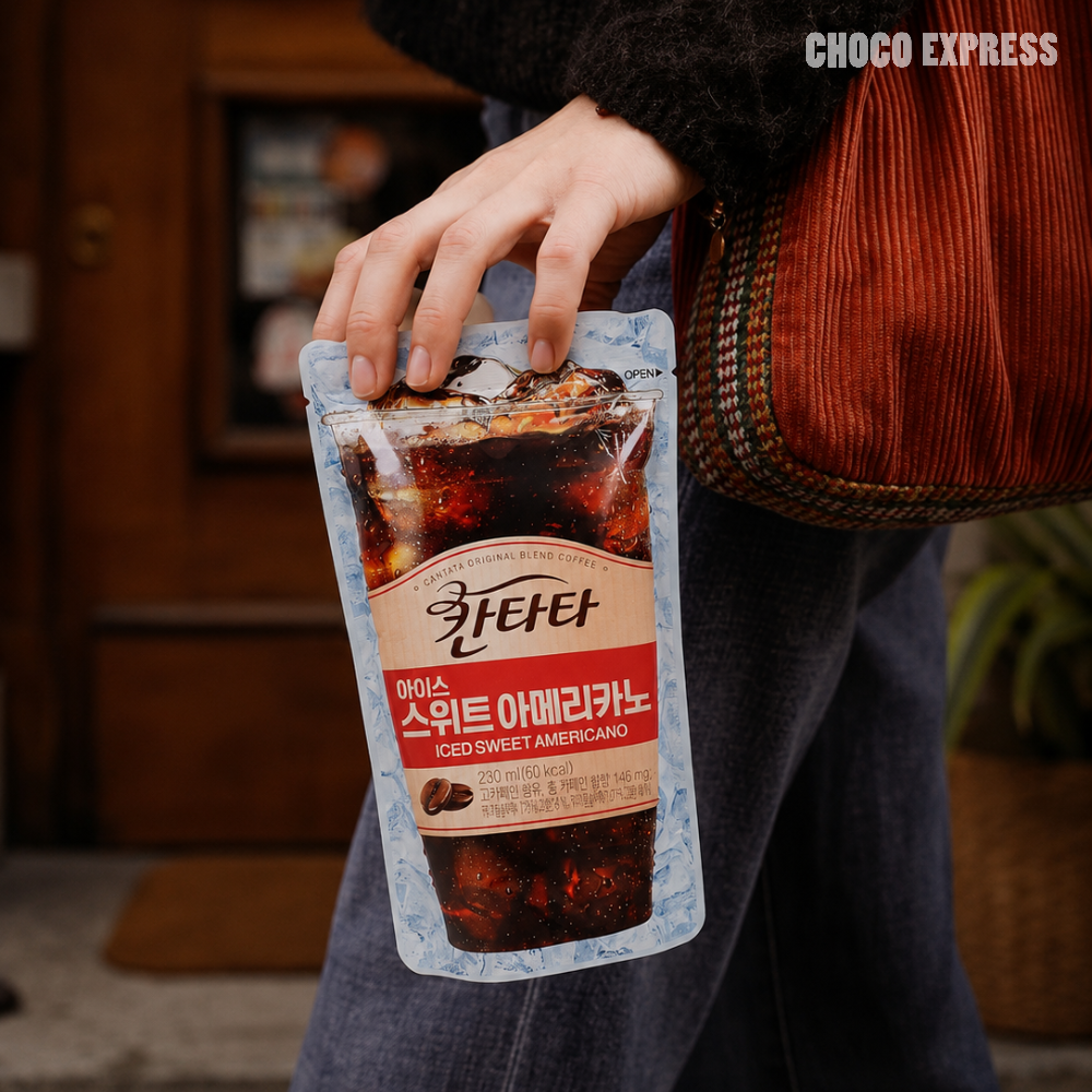LOTTE Cantata Coffee Series | Iced Sweet Americano | 230ml
