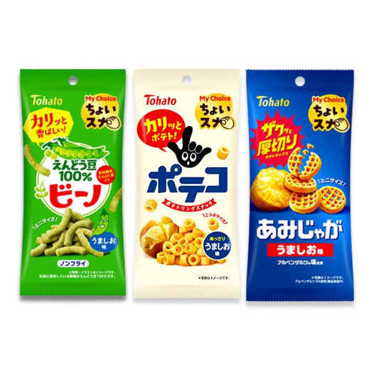 Tohato Choisuna Snack: Umaishio Flavors