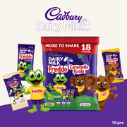 Cadbury Dairy Milk Freddo & Caramello Koala | Assorted Filled Milk Chocolates | 18 Pcs