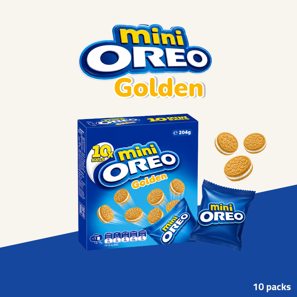 Oreo Mini Cookies 204g - Golden