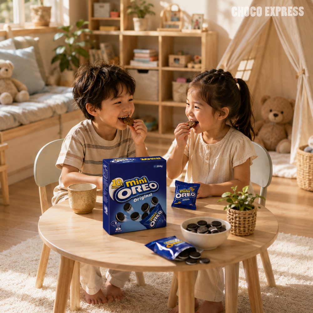 Oreo Mini Cookies | Original, Golden, Cadbury Caramilk, Pascal Marshmallow & Sour Patch | 10 Packs