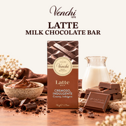 [Pre-Order] Venchi Latte Milk Chocolate Bar | Premium Italian Smooth & Creamy Milk Chocolate | 78g