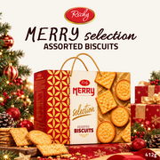 [Pre-Order] Richy Merry Biscuit Selection | Assorted Biscuits Gift Box | 412g