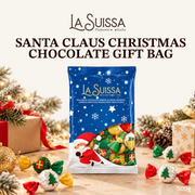 [Pre-Order] La Suissa Santa Claus Christmas Chocolate Gift Bag | Premium Italian Christmas Chocolates | 500g