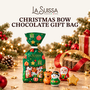 [Pre-Order]  La Suissa Christmas Milk Chocolates with Hazelnut Filling | Premium Italian Christmas Chocolates | 300g