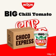 Nissin Cup Noodle Collection | Chili Tomato Flavour | 109g x 12 Cups
