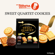 [Pre-Order] Takara Sweet Quartet Cookies | Assorted Flavours | 12 Packs