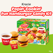 [Pre-Order] Kracie Popin' Cookin' Fun Hamburger Candy Kit | DIY Japanese Hamburger Candy | 22g