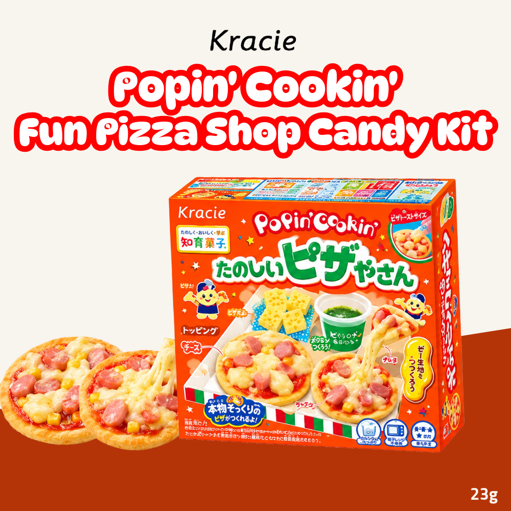 [Pre-Order] Kracie Popin' Cookin' Fun Pizza Shop Candy Kit | DIY Pizza Candy | 23g