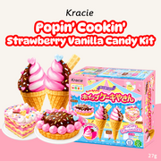 Kracie Strawberry Vanilla Candy | Strawberry & Vanilla Flavour | 27g