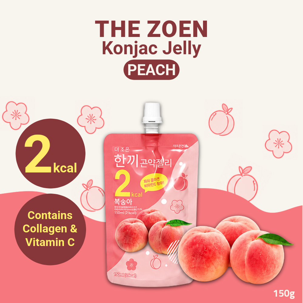 The Zoen Konjac Jelly | Zero Sugar | Vitamin C & Collagen | 150g