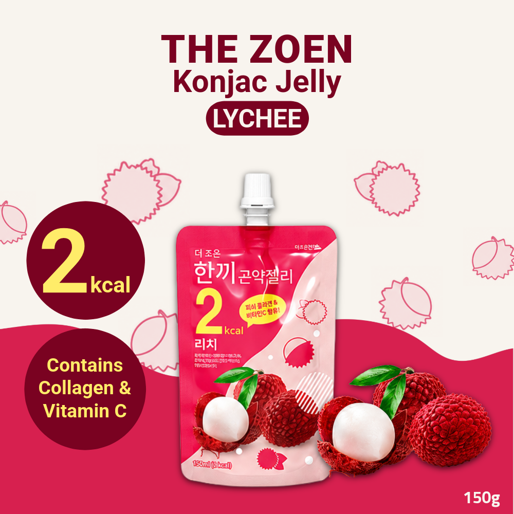 The Zoen Konjac Jelly | Zero Sugar | Vitamin C & Collagen | 150g