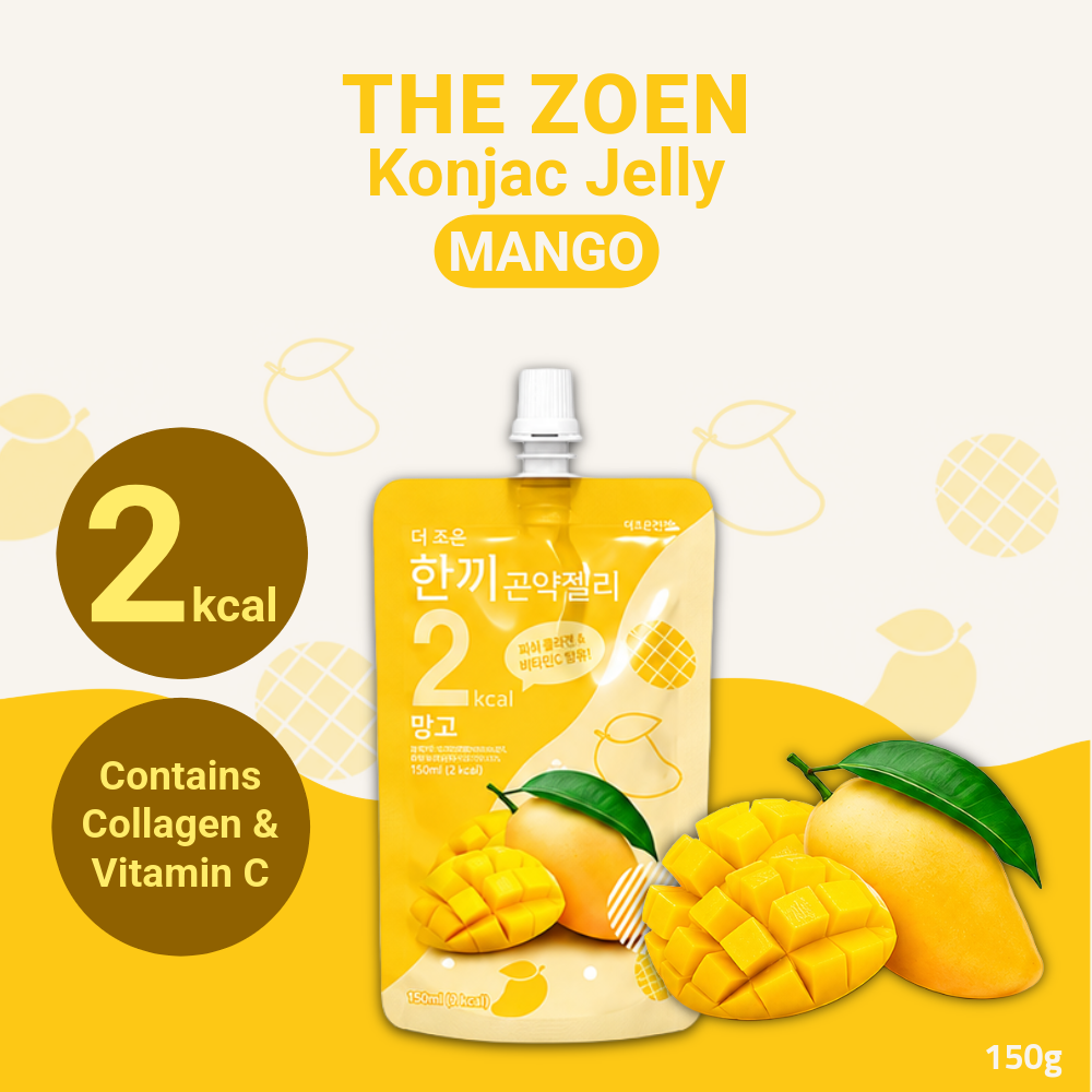 The Zoen Konjac Jelly | Zero Sugar | Vitamin C & Collagen | 150g