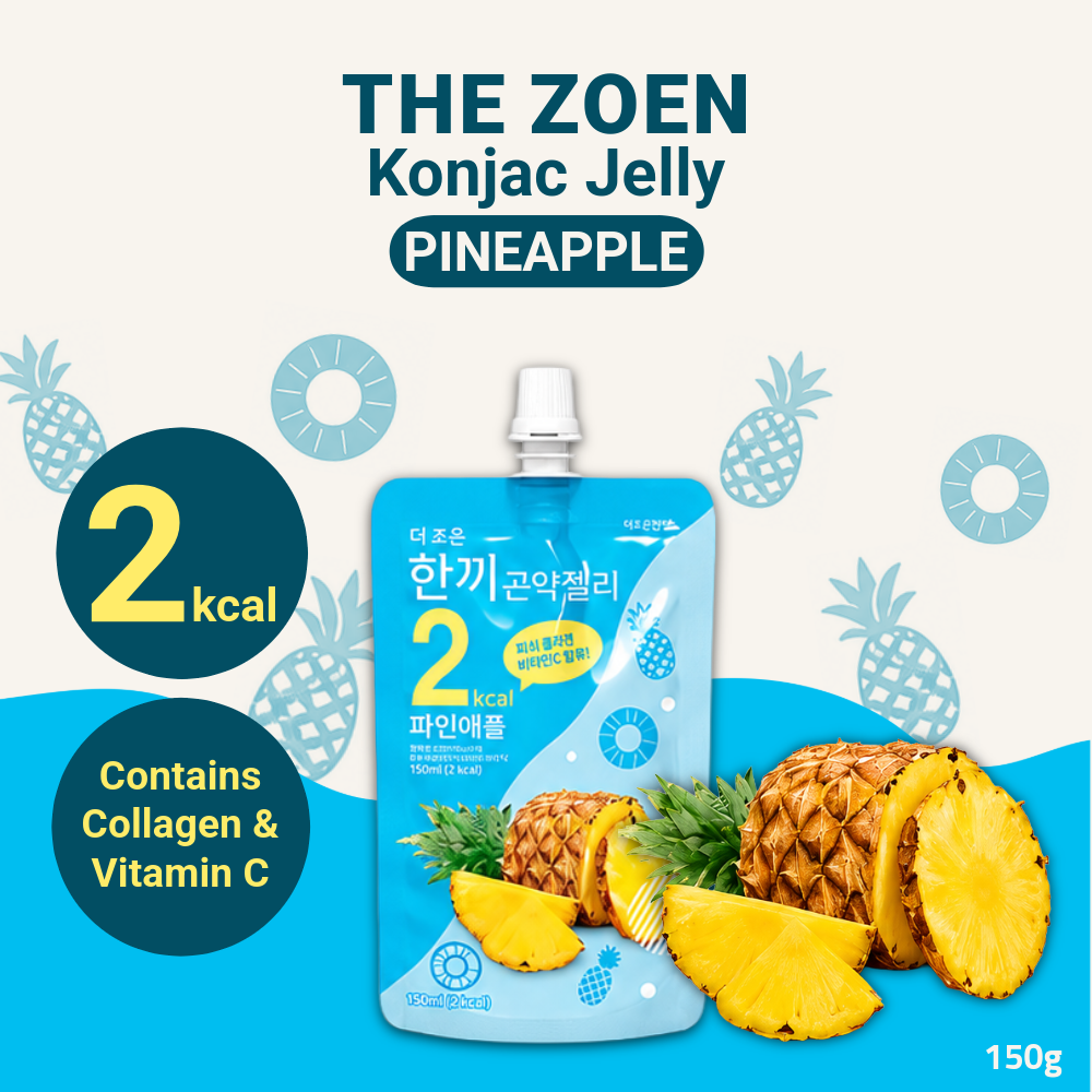 The Zoen Konjac Jelly | Zero Sugar | Vitamin C & Collagen | 150g