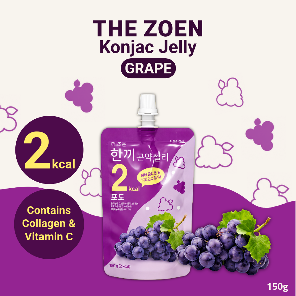The Zoen Konjac Jelly | Zero Sugar | Vitamin C & Collagen | 150g