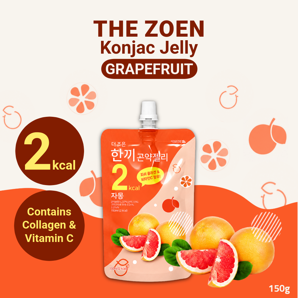 The Zoen Konjac Jelly | Zero Sugar | Vitamin C & Collagen | 150g