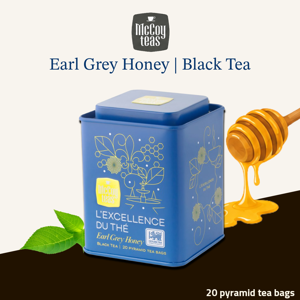 McCoy Teas Premium Flavoured Black Tea Collection | 2g x 20 Pyramid Tea Bags