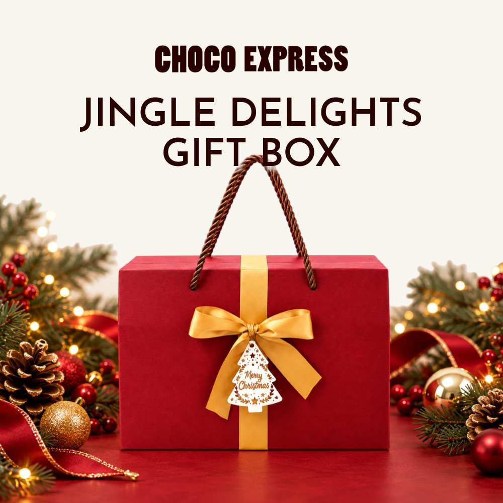 [Pre-Order] Choco Express Jingle Delights Gift Box | Mystery Christmas Gift Box | Surprise Treats
