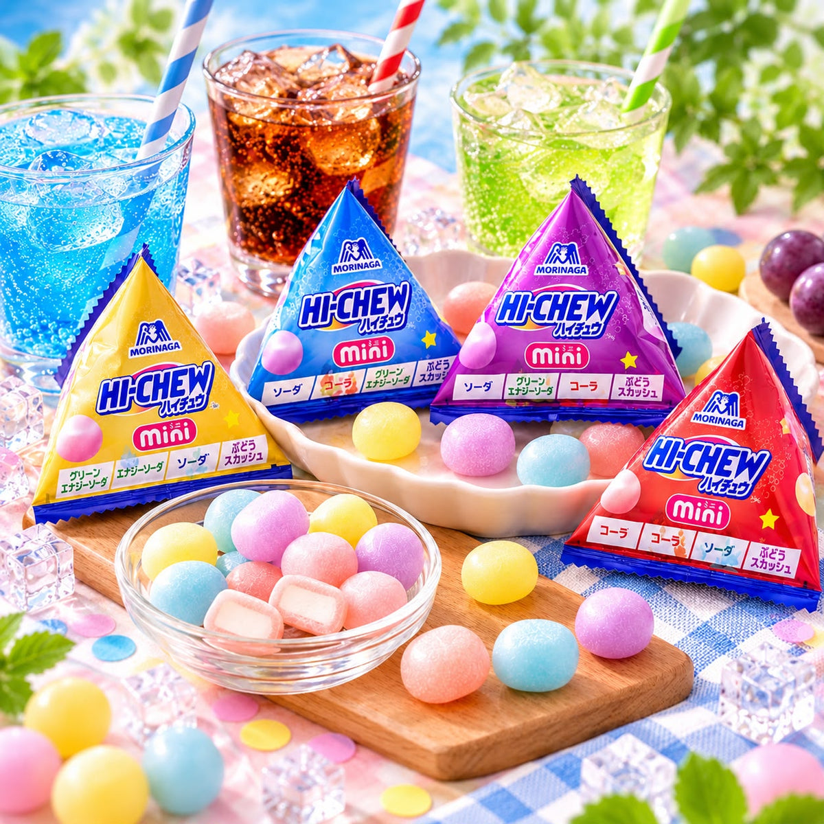 [Pre-order ETA 16th Oct] Morinaga HI-CHEW Mini Japanese Soft Candy 4 Flavors 12 Packs 120g