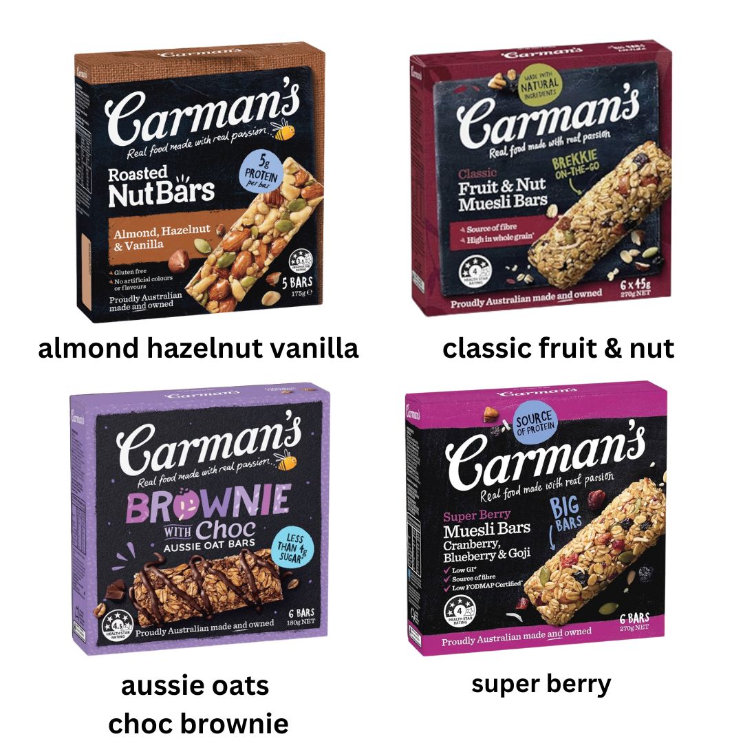 [HALAL] Carman's Protein Nut Bar/ Product from Australia