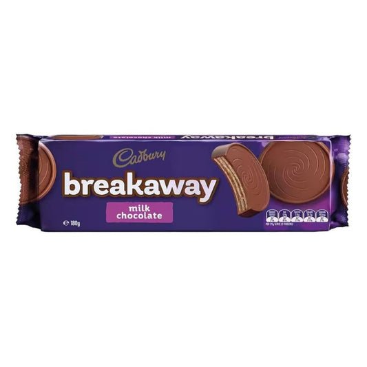 Cadbury Breakaway Milk Chocolate Biscuits