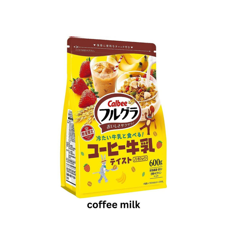 Calbee Granola Coffee Milk 600g (Limited Edition)