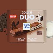 Ritter Sport Chocolate 218g: Cookies Duo