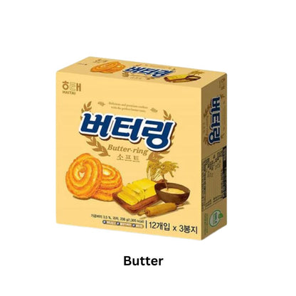 Haitai Buttering Cookies Deep Choco Cookies/ Product of Korea