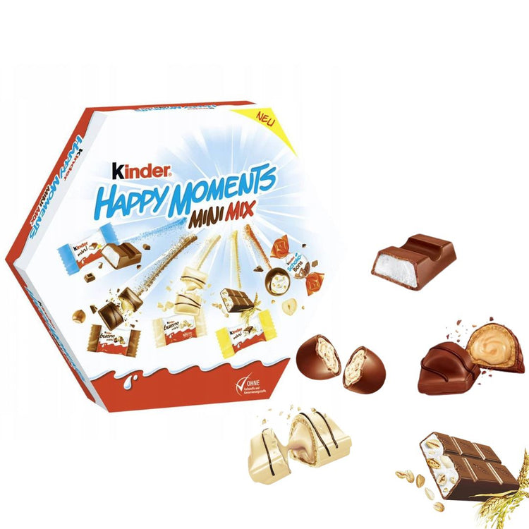 Choco Kinder Happy Moment Mini Chocolate Mix 161g/ Product of Germany