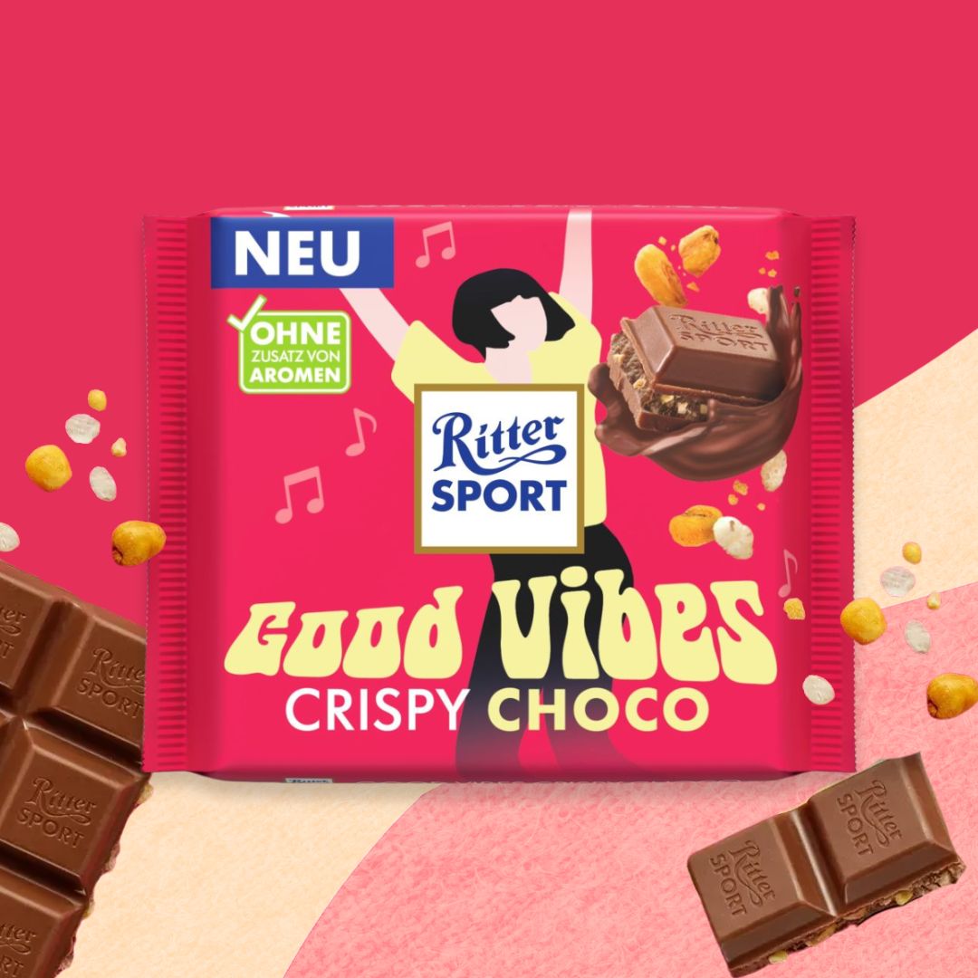Ritter Sport Chocolate 100g: Crispy Choco