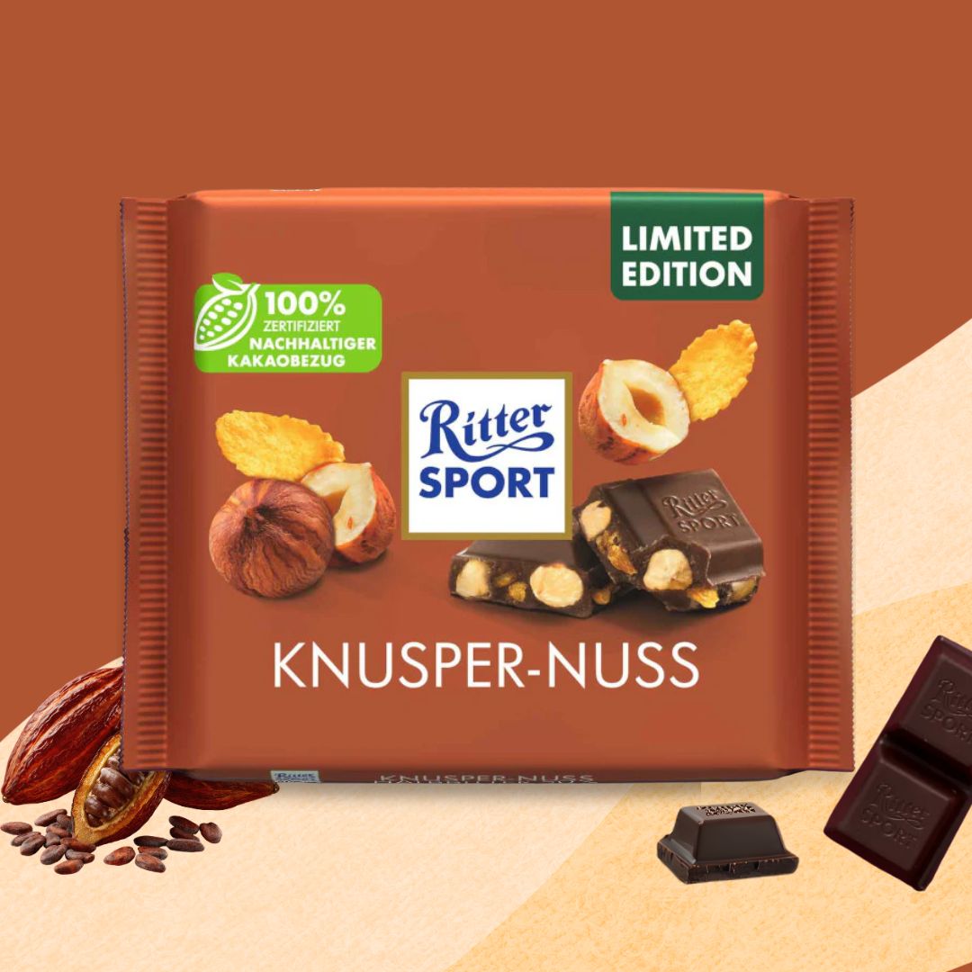 Ritter Sport Chocolate 100g: Crispy Nut