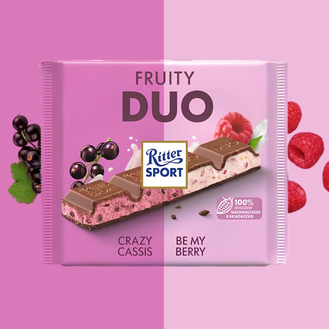 Ritter Sport Chocolate 218g: Fruity Duo