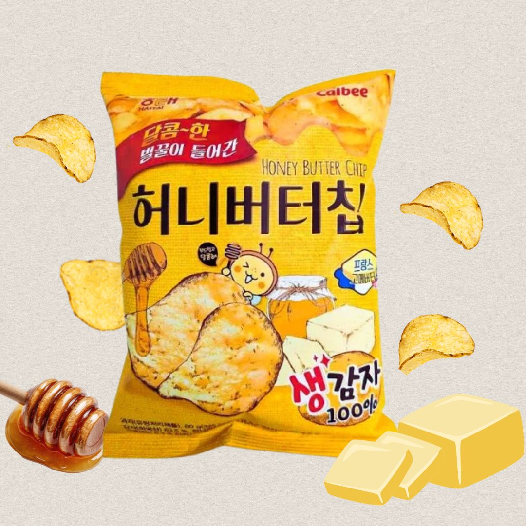 Haitai Calbee Honey Butter Potato Chips 60g