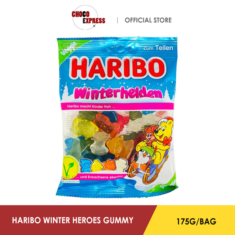[VEGAN] Haribo Winter Heroes Gummy Sweets 175g (Product of Germany)