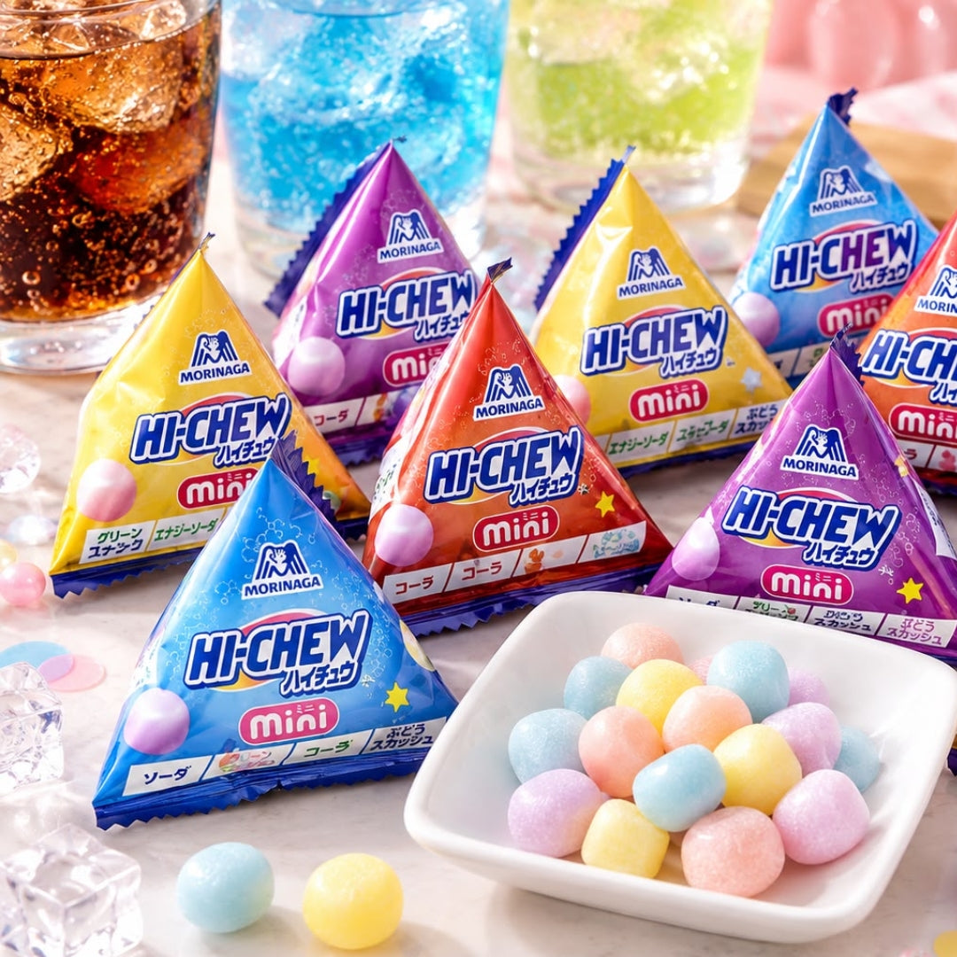 [Pre-order ETA 16th Oct] Morinaga HI-CHEW Mini Japanese Soft Candy 4 Flavors 12 Packs 120g