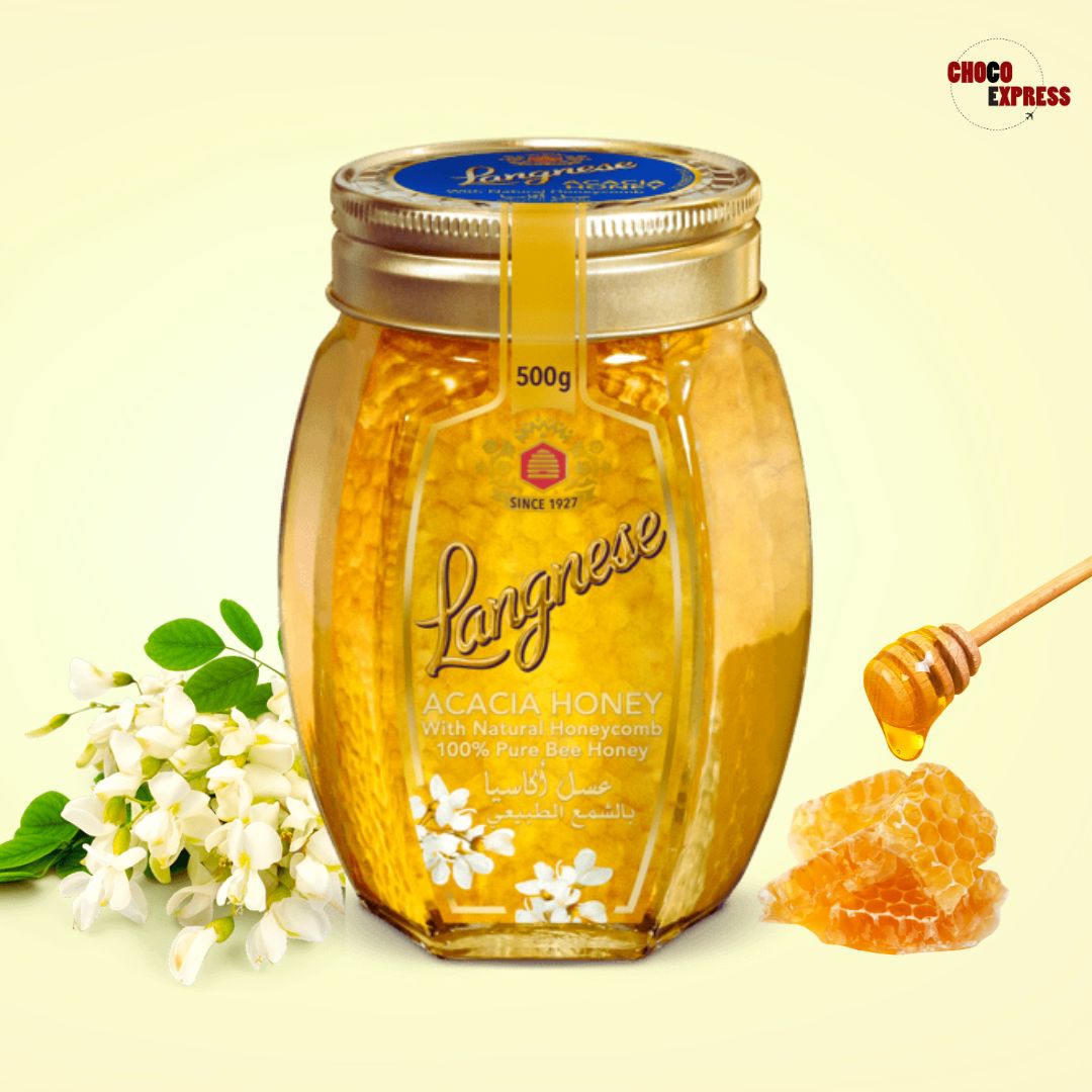Langnese Honey: Acacia with Natural HoneyComb