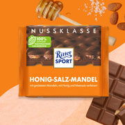 Ritter Sport Chocolate 100g: Dark Whole Hazelnut