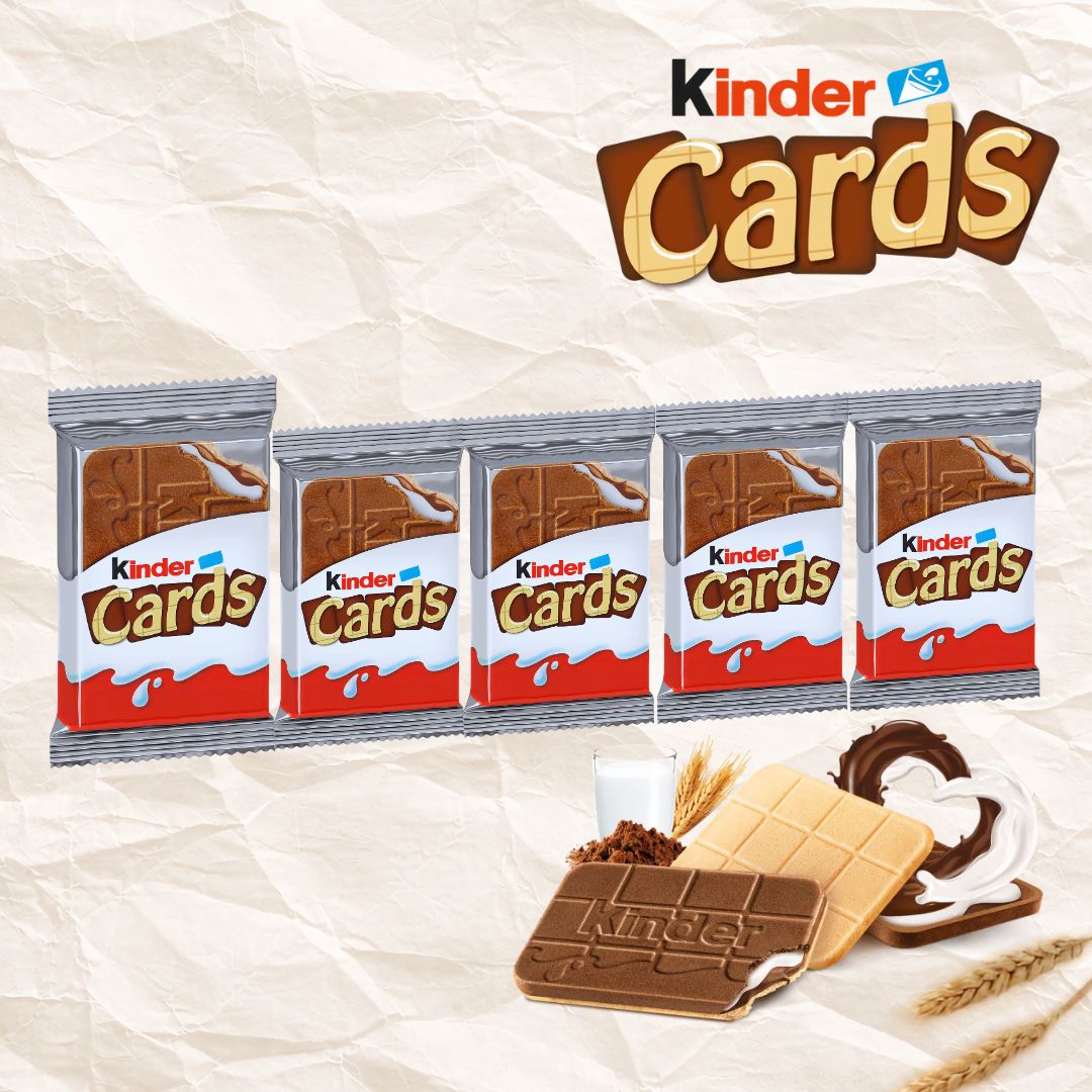 Kinder Cards Chocolate 128g