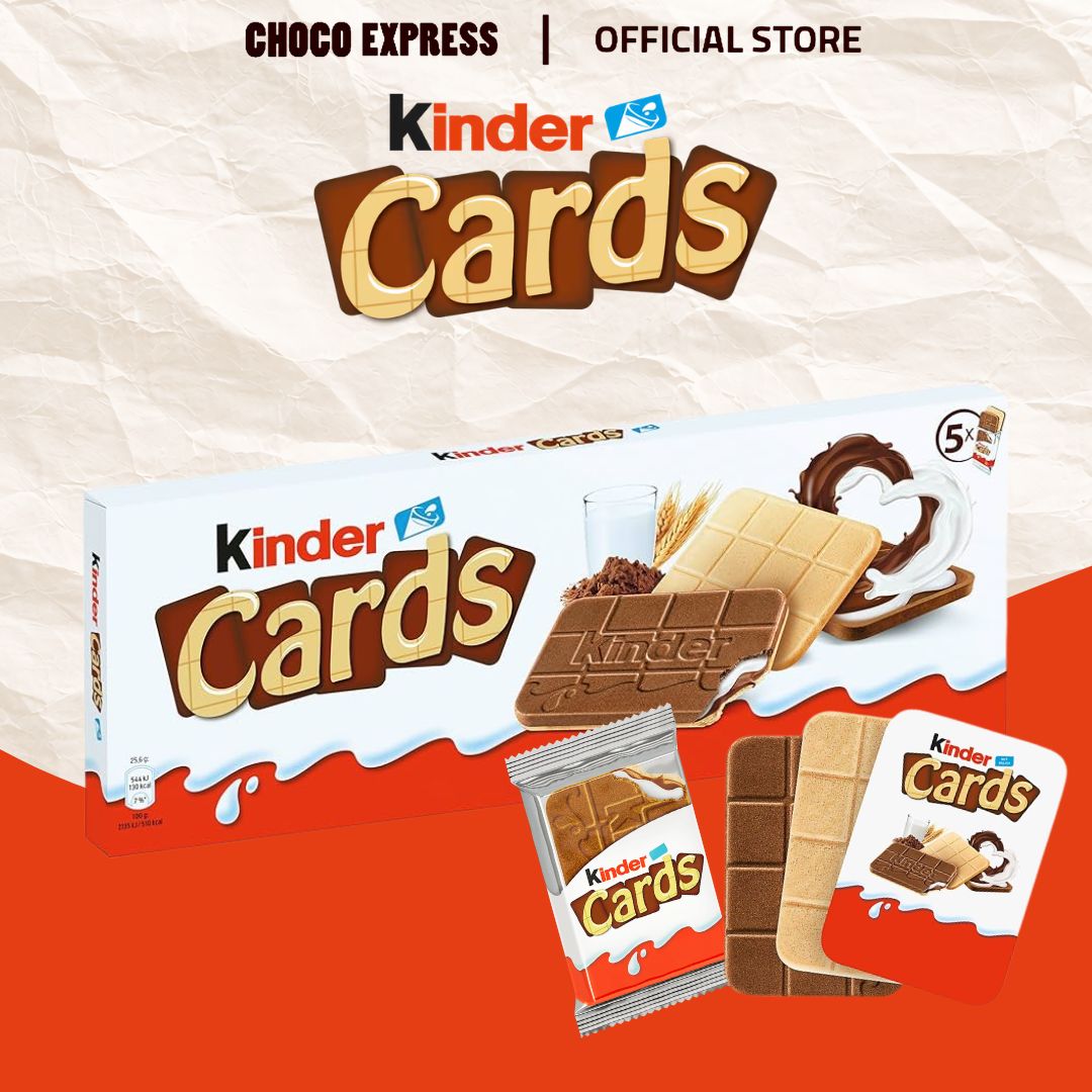 Kinder Cards Chocolate 128g
