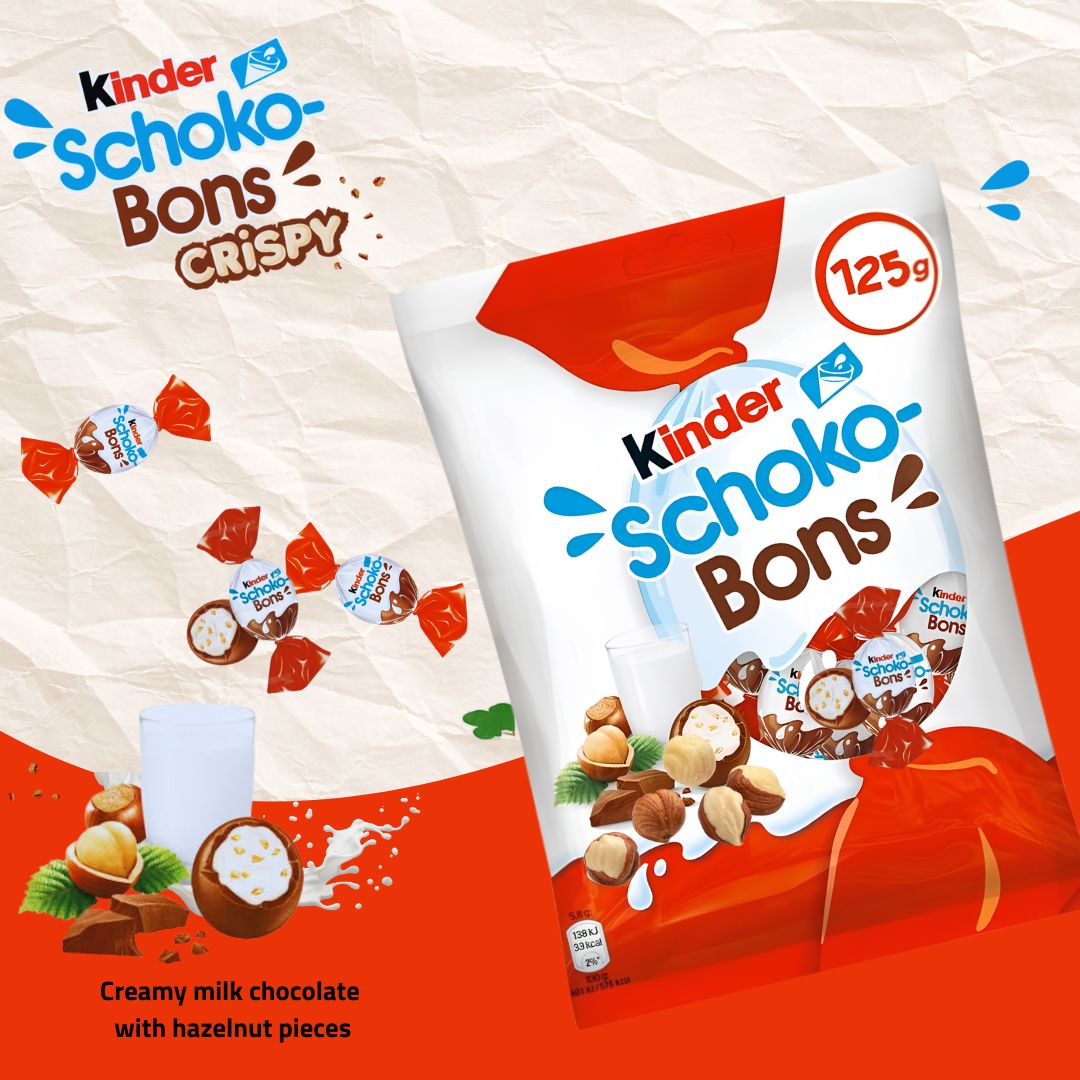 Kinder Schoko Bons Chocolate 125g
