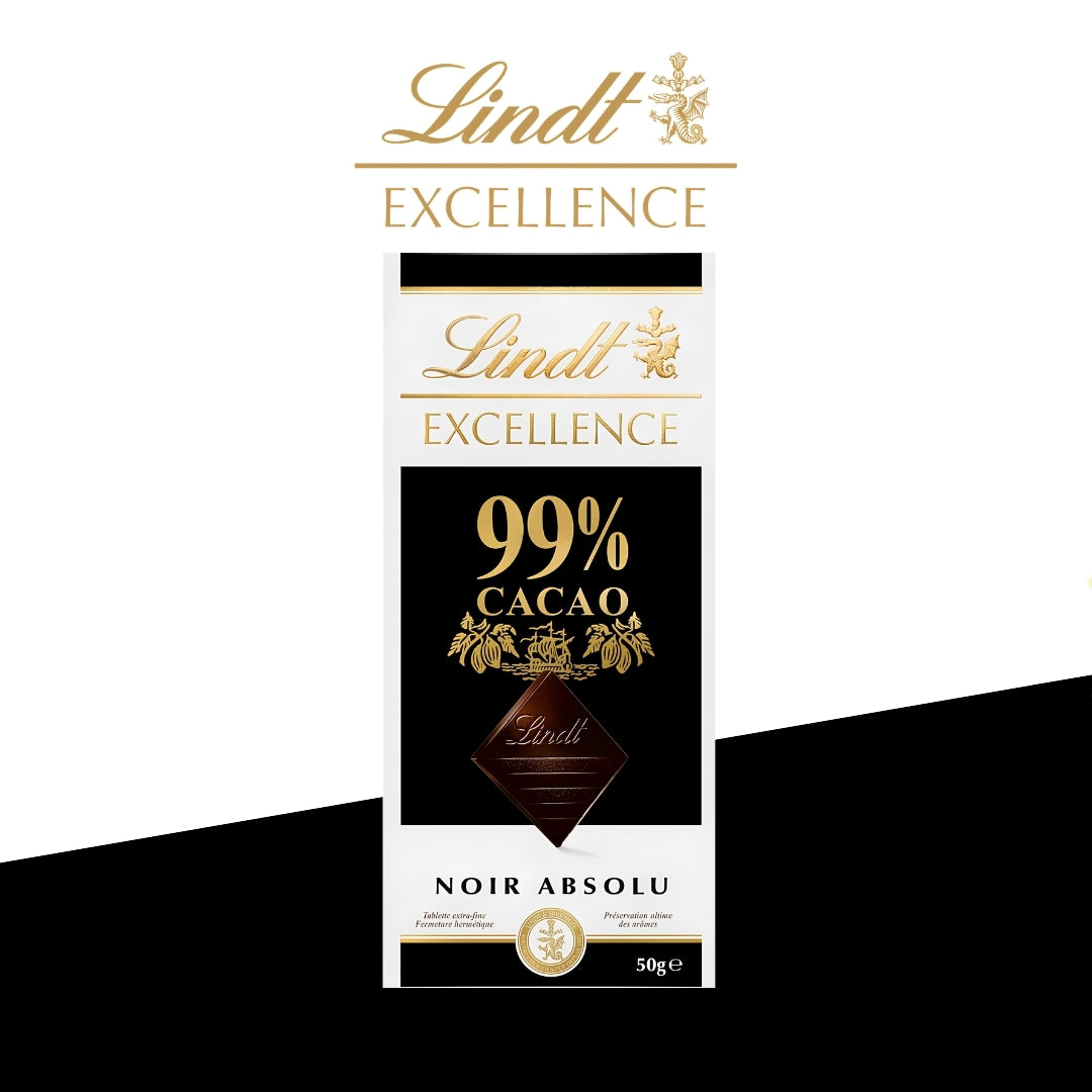 [Pre-Order] Lindt Excellence 99% Cocoa Dark Chocolate 5g