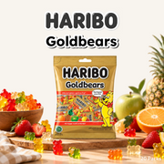Haribo Goldbears Minis Fruit Gummy Bears | 20 Packs | 250g