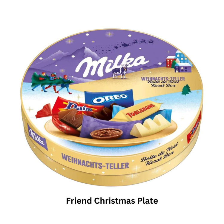 Milka Christmas Plate| Chocolate Box| Christmas Box/ Product of Germany