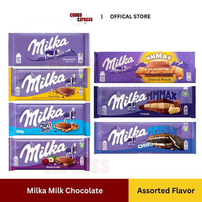 Milka Milk Chocolate 100g-300g/ Product of Germany