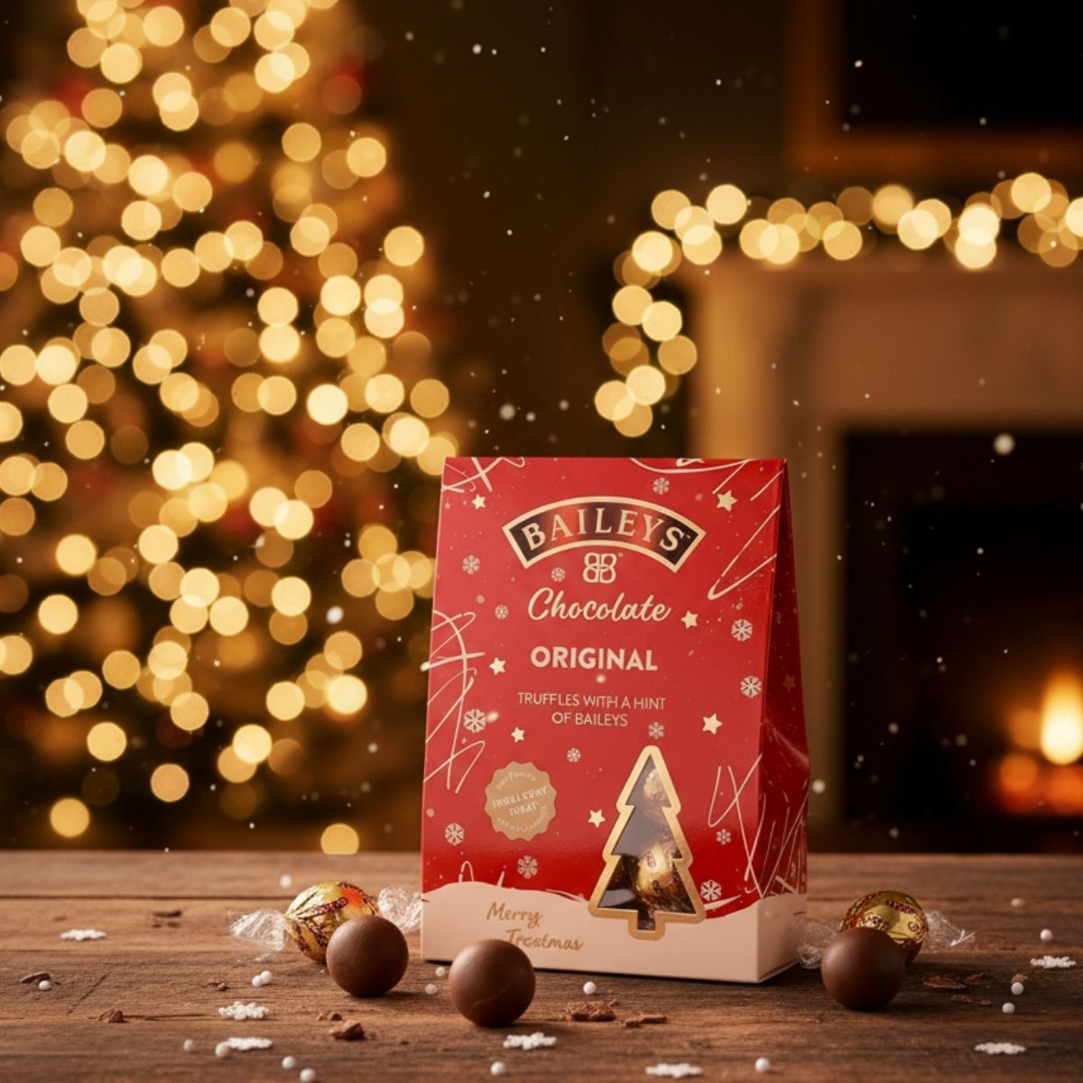 Baileys Liquor Milk Chocolate 146g: Christmas Box