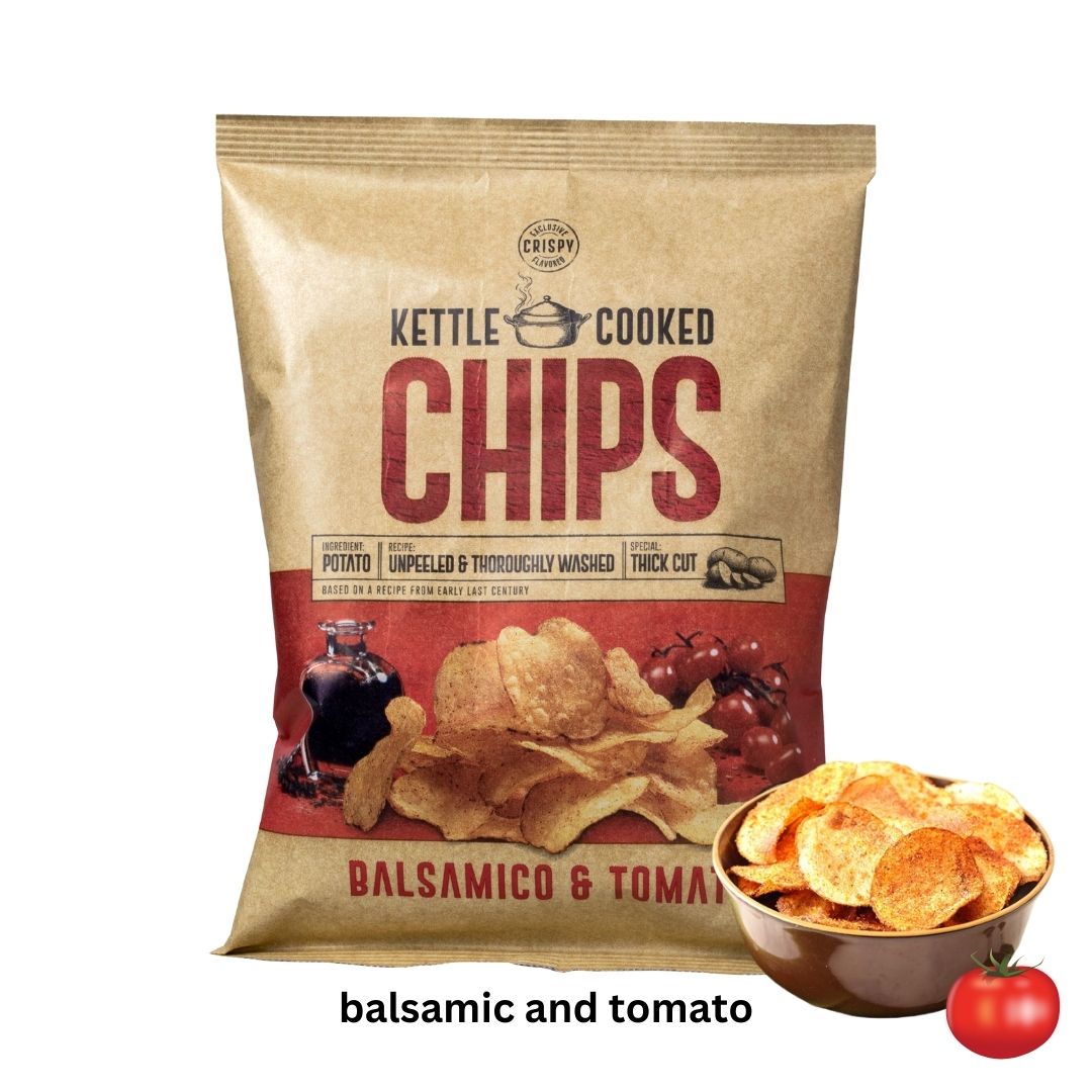 Kettle Cooked Chips Potato Chips Assorted Flavor/ Product of Denmark